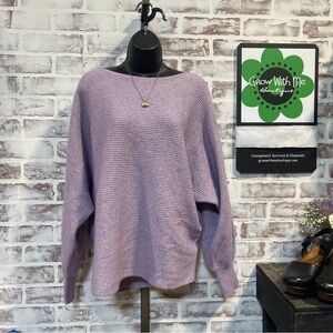 Primark cares sweater Women's Purple Sweater large